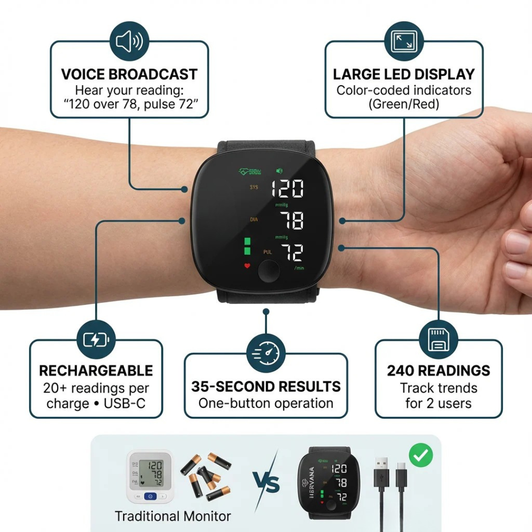 RYNN Vital – Smart Blood Pressure Monitor