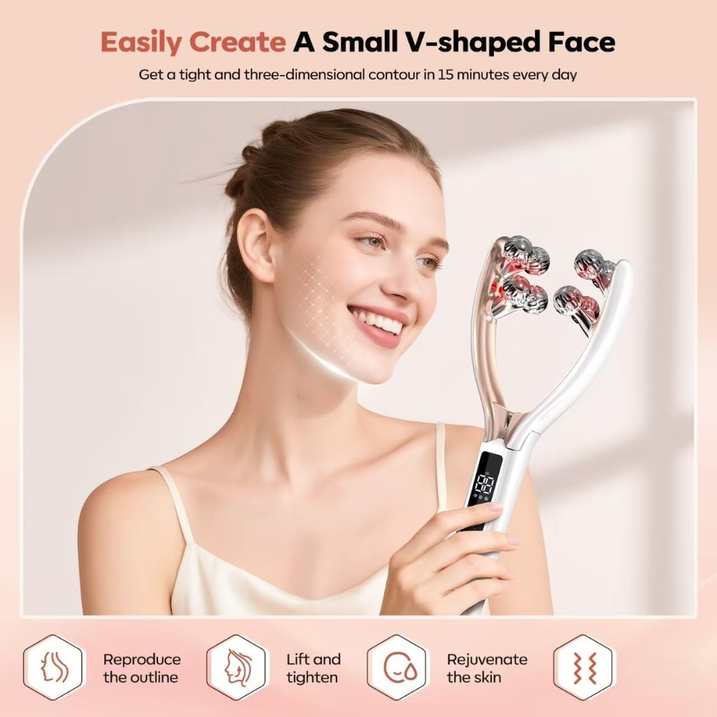 KYWELLA V-Contour  Wireless Facial & Neck Sculpting Massager