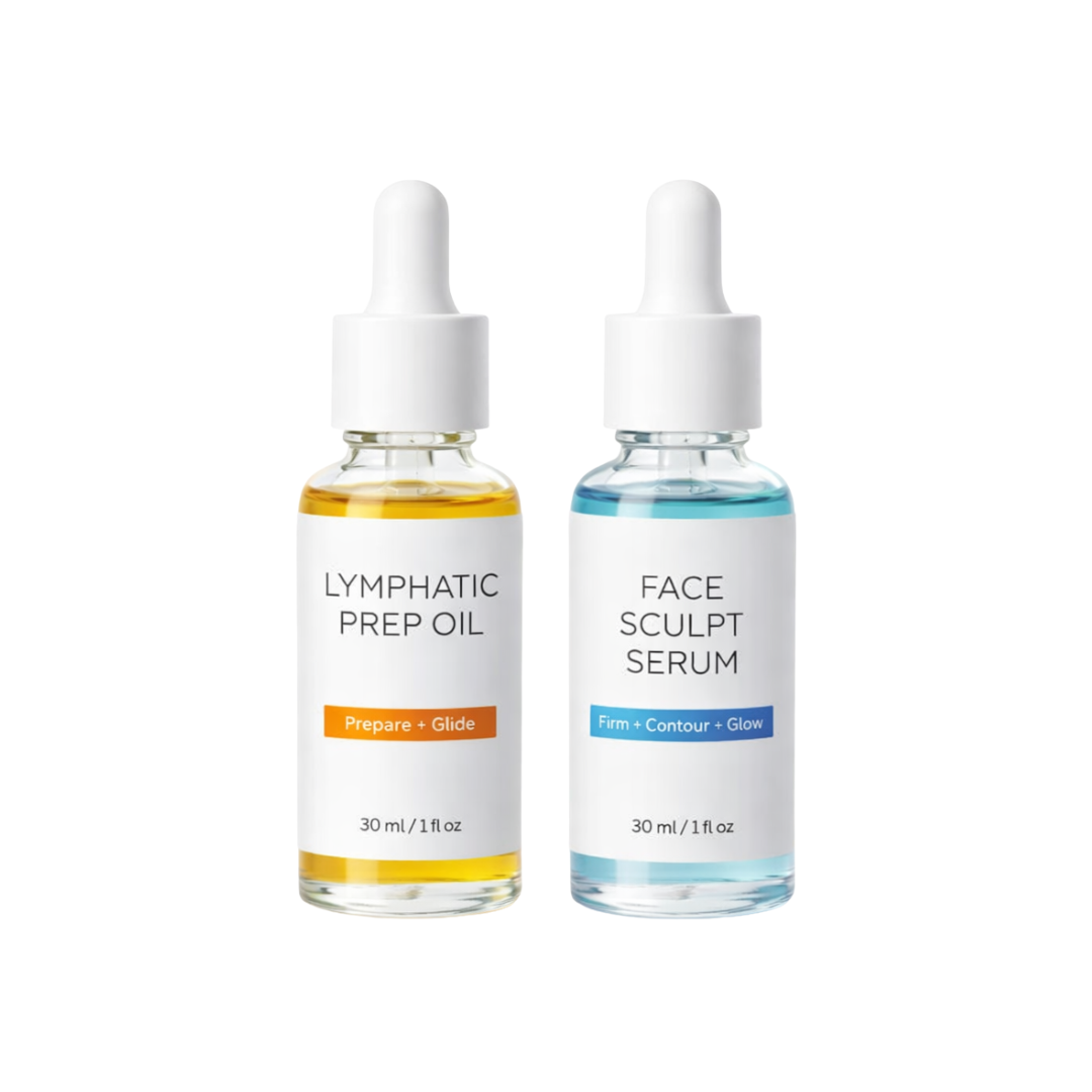 Lymphatic Prep Oil + Face Sculpt Serum