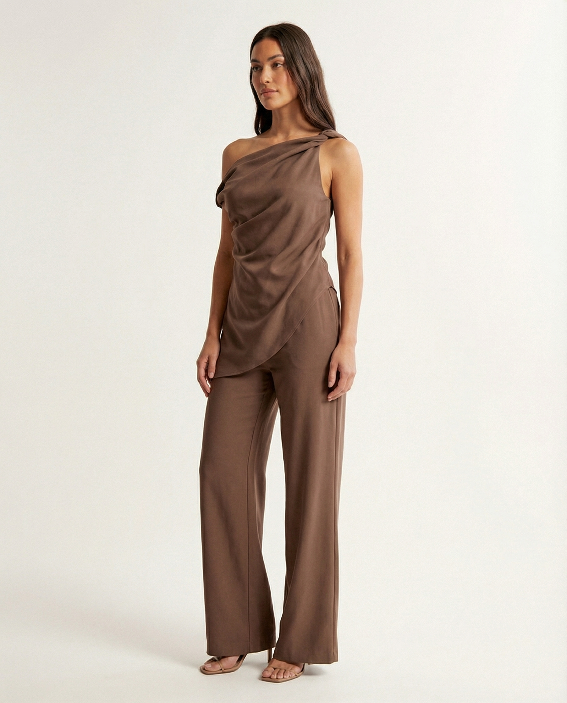 Minimal Drape Two-Piece