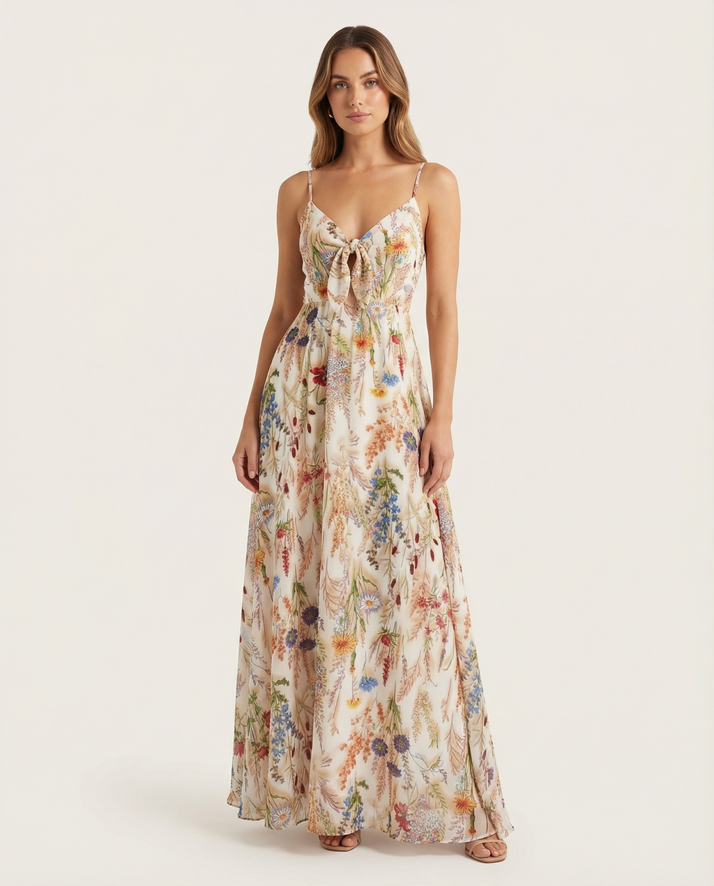 Floral Cami Maxi Dress