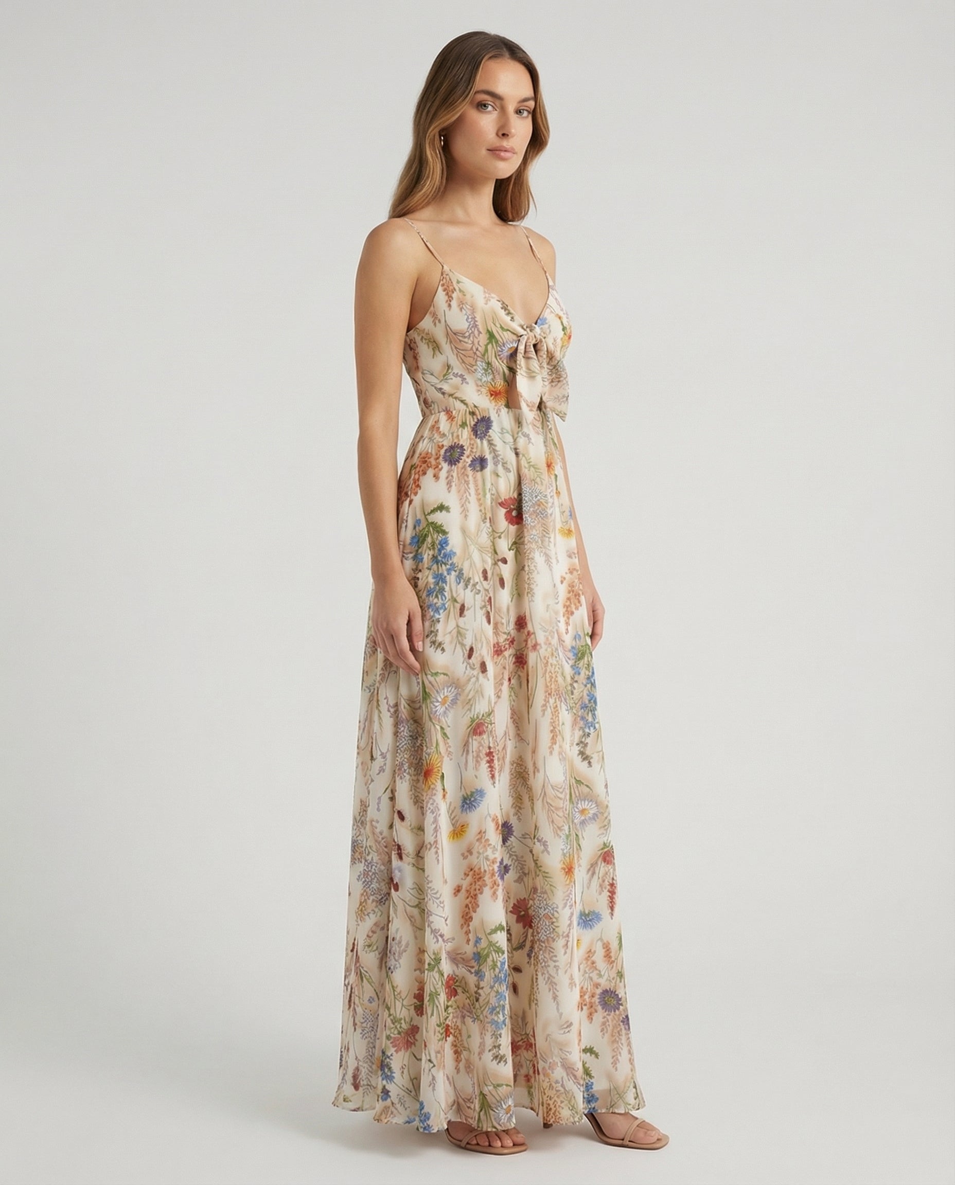 Floral Cami Maxi Dress
