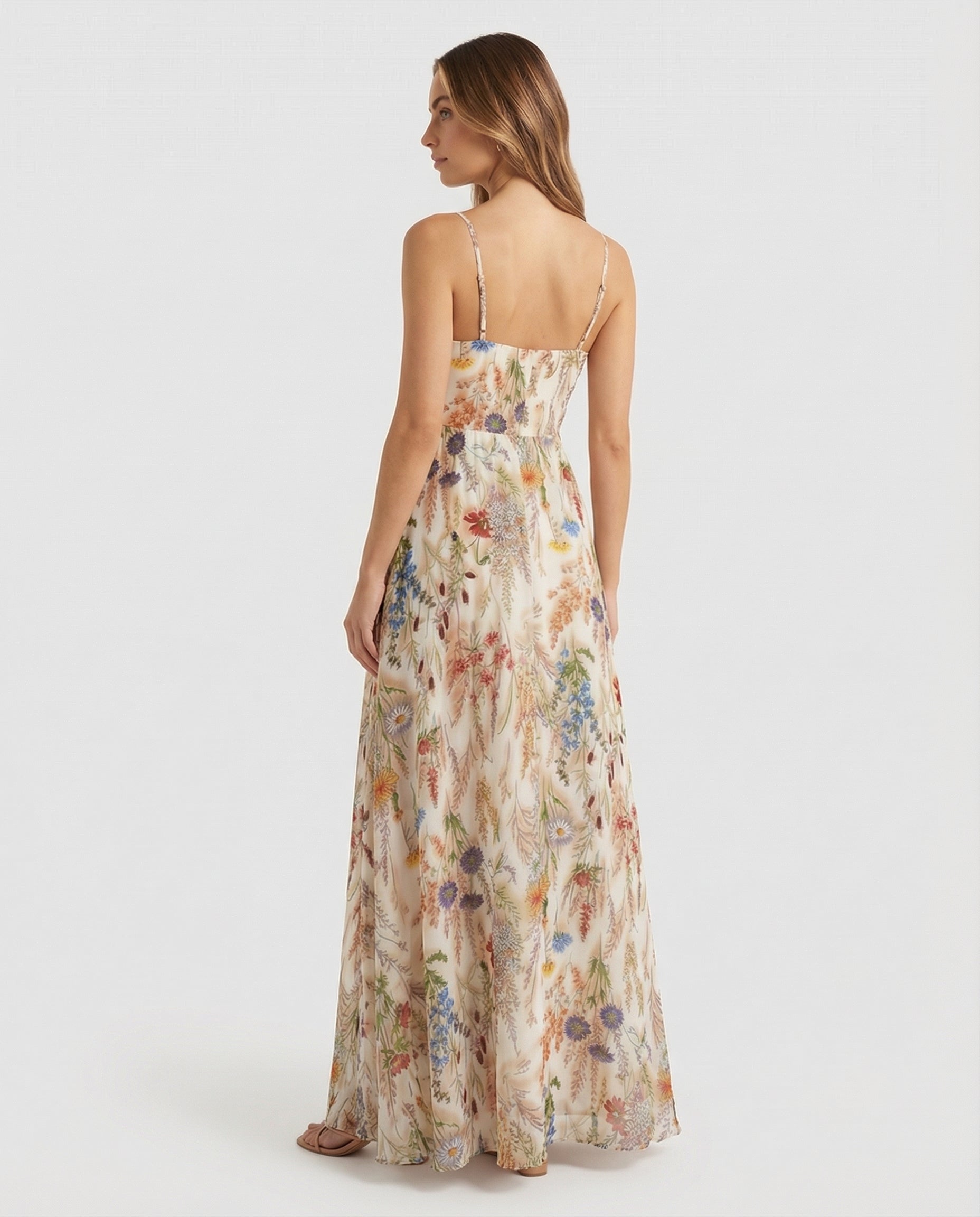 Floral Cami Maxi Dress