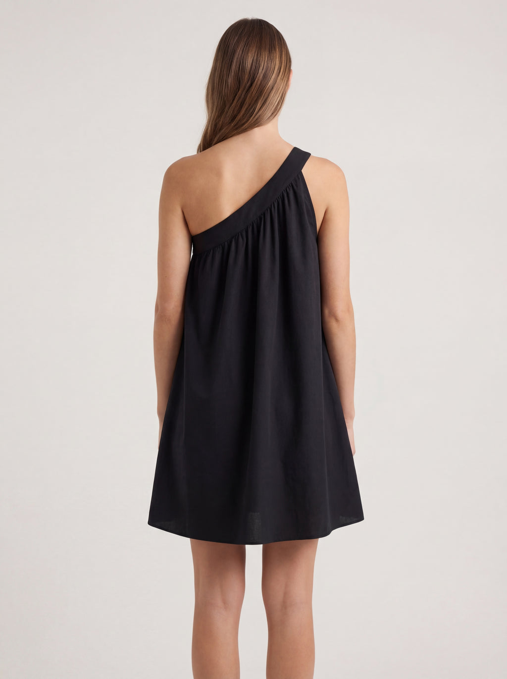 Elara One-Shoulder Mini Dress