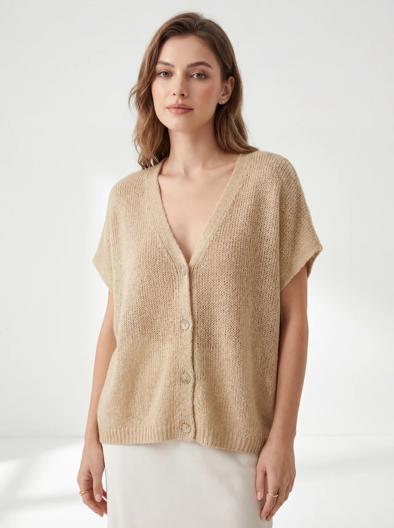 Soft Spring Knit Cardigan