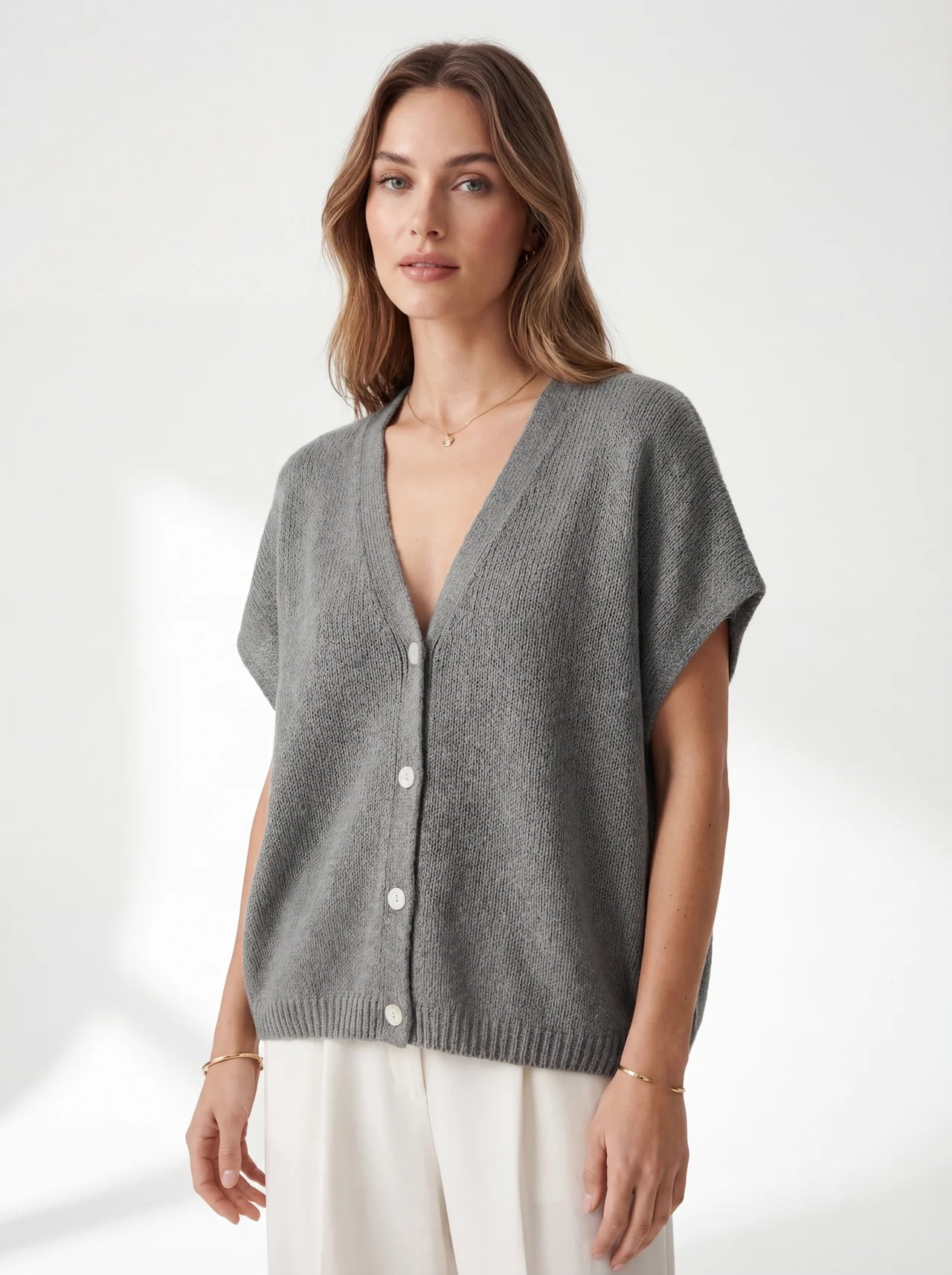 Soft Spring Knit Cardigan