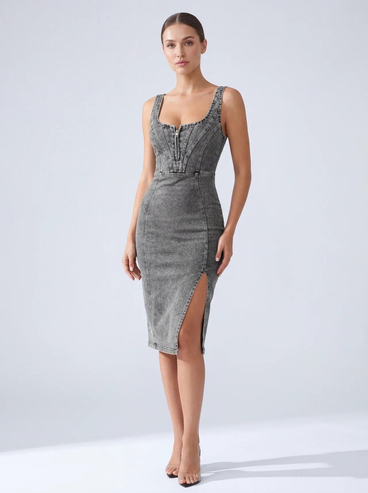 Perfect Fit Denim Dress