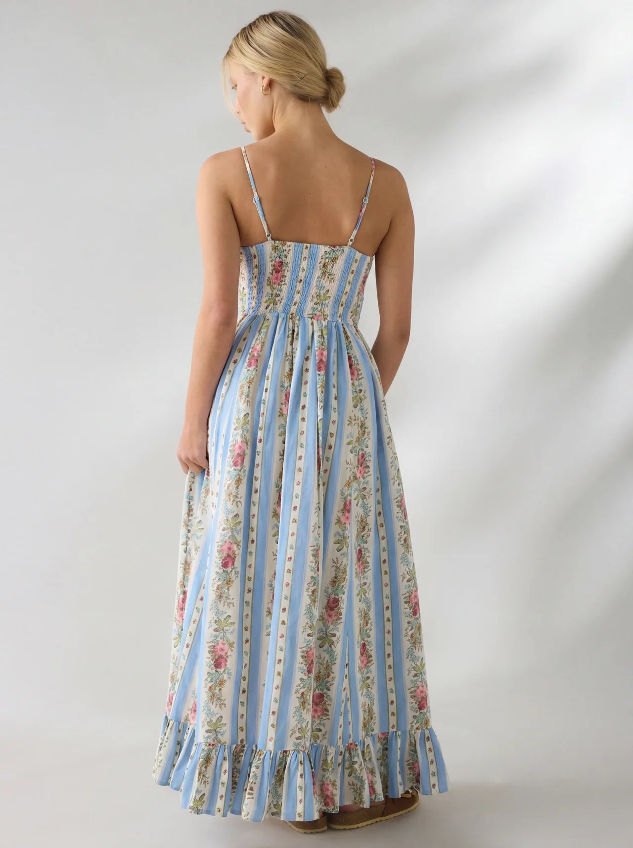 Spring Cotton Maxi Dress