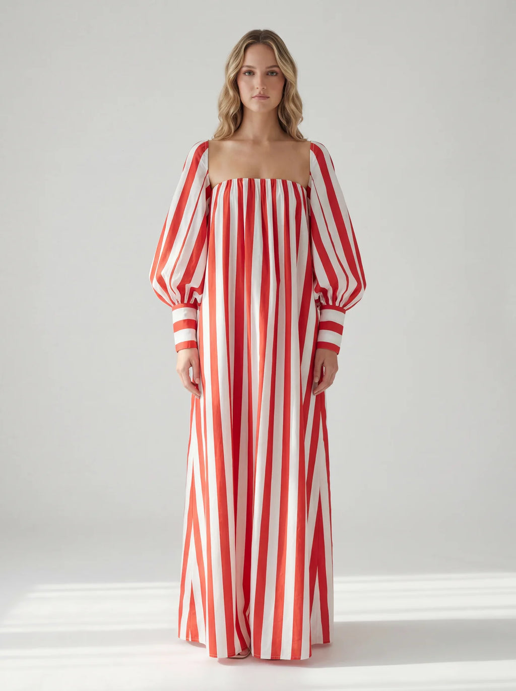 Summer Stripe Maxi Dress