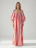 Summer Stripe Maxi Dress