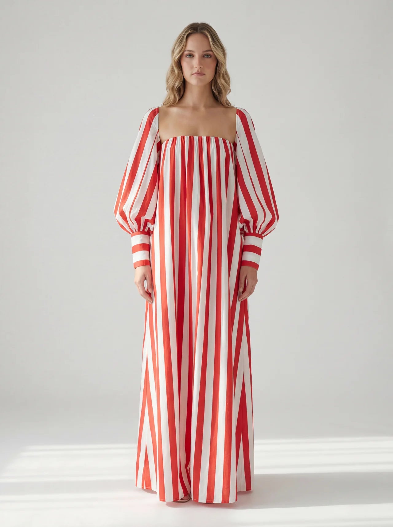 Summer Stripe Maxi Dress