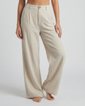 Linen Ease Wide-Leg Pants