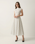 Polka Dot Midi Dress
